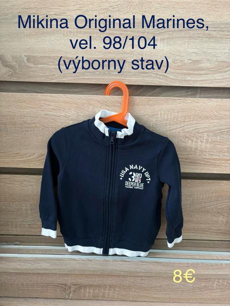 Mikina original marines vel. 98/104, original marines,98