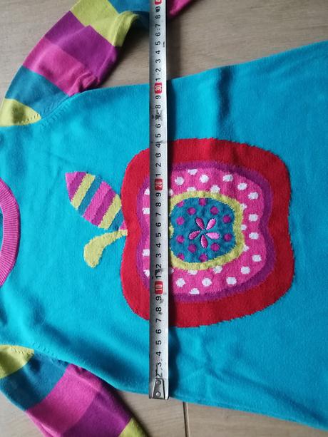 Jesenné šaty s jabĺčkom, george,104