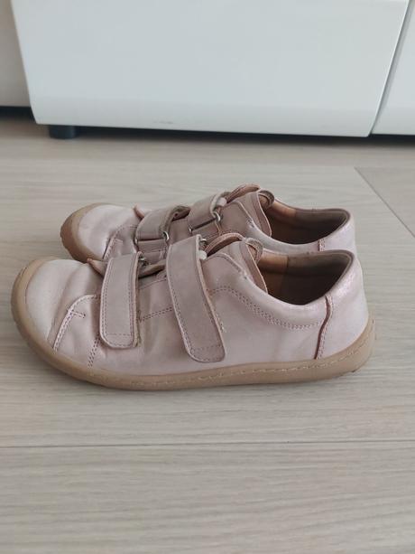 Celoročné barefoot kožené topánky froddo pink, froddo,35