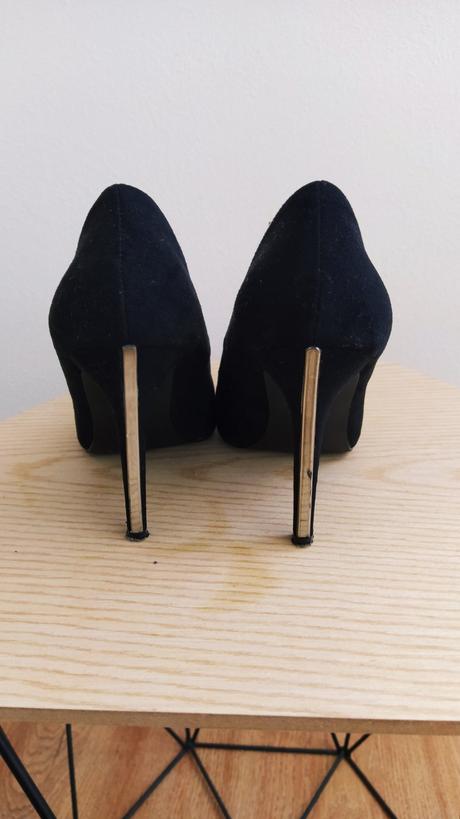 Dámske lodičky čierne 36, 36