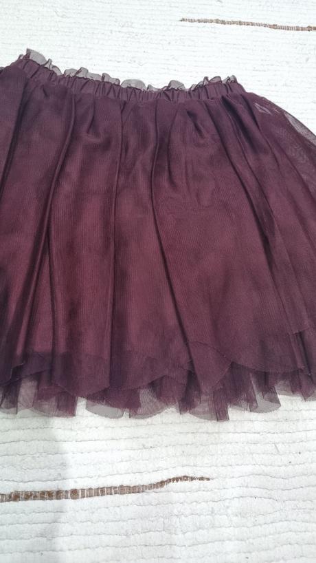 Telová bordová sukňa, mayoral,122