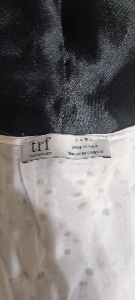 Biely top zara, zara,s