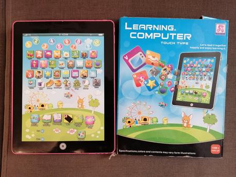 Detský tablet edukačný v anj, 