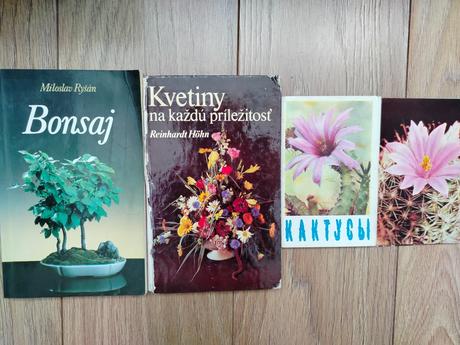 Knihy - kvety, 