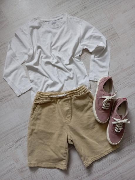 Kratasy +tričko, zara,128