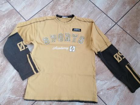 6x tričko, dlhy rukáv, 146