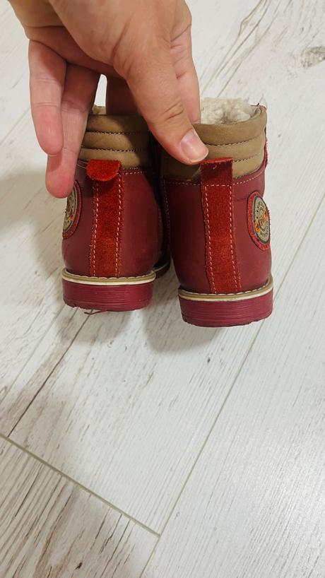 Kožené topánky na zimu lasocki 24, lasocki,24