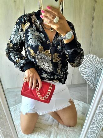 Flitrová mikina-trblietavá-m, m