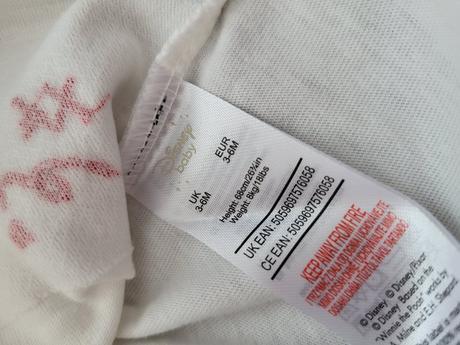 Tričko 68/3-6 - top stav, disney,68