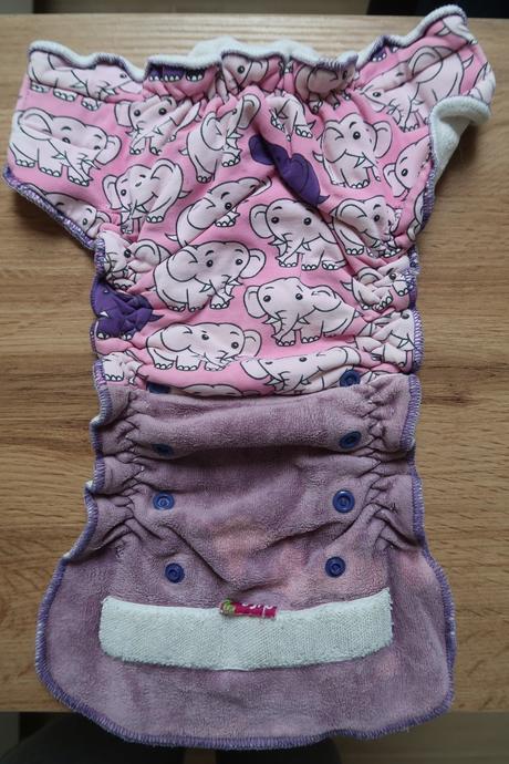 Kalhotková plena unuo - slůně, unuo