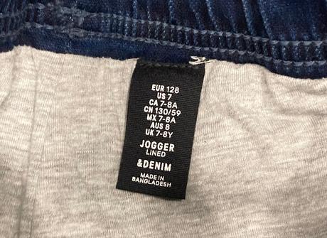 H&m zateplené rifle veľ. 128, h&m,128