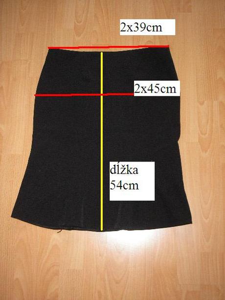 Sukna + na darovanie pulover, s