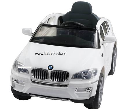 Elektrické autíčko bmw x6, 12v, kožené sedadlo, 2,