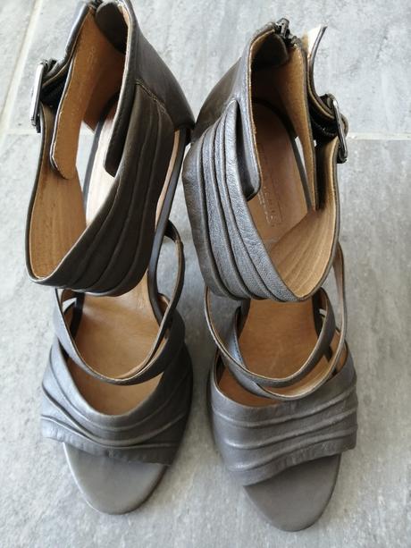 Celkož. sandále 5th avenue v38, vd24,5, 10cm opät, 38