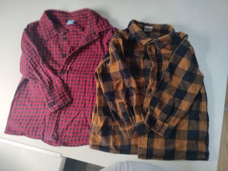 Flanelove kosele, h&m,98
