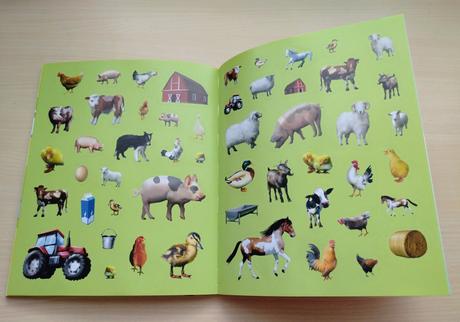 Obrovská kniha aktivít s nálepkami zvieratá,