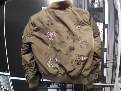 Zimná bunda, h&m,134