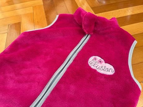 Ružová vestička 110-128, japitex,110