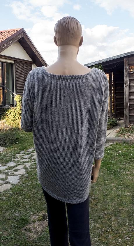Šedý pulóver, only,xxl