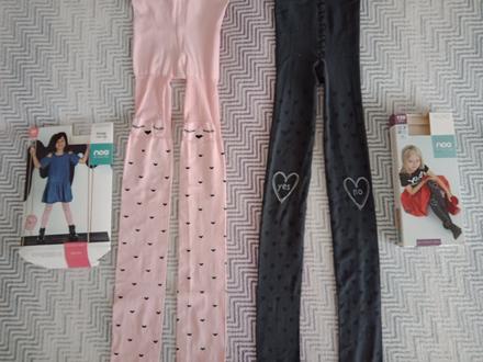 Dievčenské silonkove pančušky veľ.134-140, 134