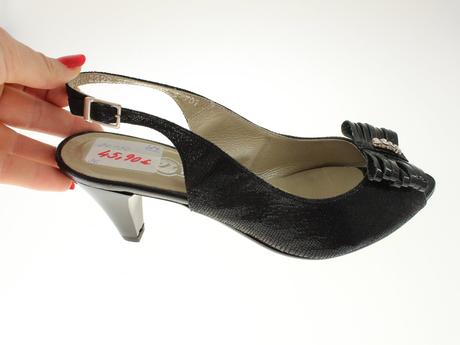 Spoločenské kožené sandále 20130 b, 37