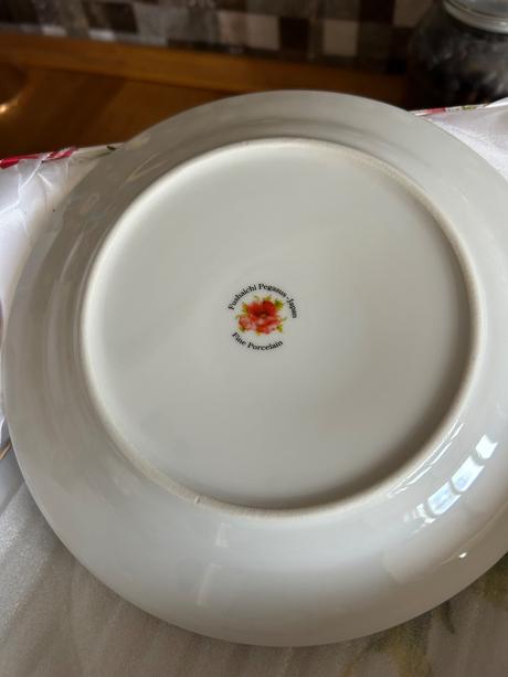 Tanierová dezertná  súprava vlčie maky, 