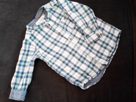 Košeľa bez goliera, h&m,92
