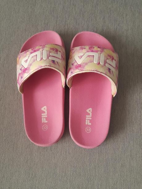 Dievčenské šľapky fila veľ. 33, fila,33