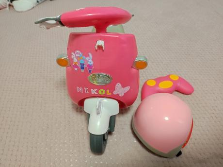 Motorka pre bábiku baby born,