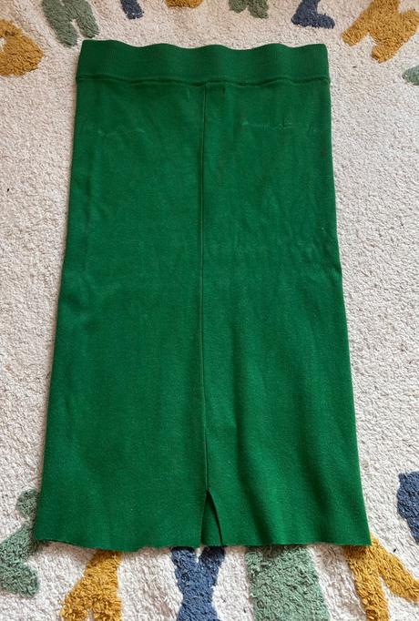 Zelená obtiahnutá pleteninová sukňa, reserved, m, reserved,m