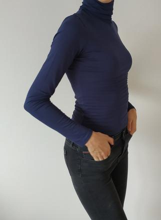 Tmavomodrý rolák značka camaieu, vel. s, camaieu,s