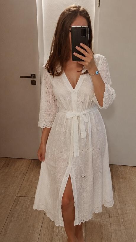 Madeira midi šaty, zara,s
