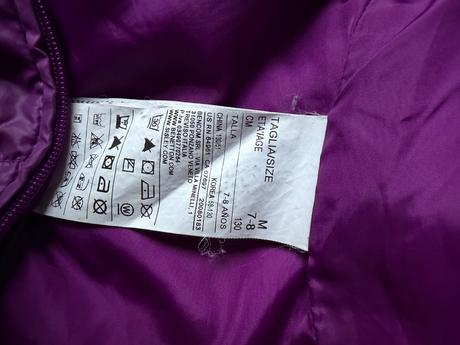 Dievčenské bunda, benetton,134