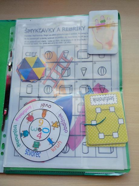 Lapbook farby a tvary, 