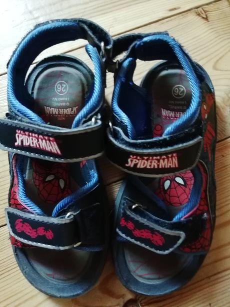 Sandále spider man, marvel,26