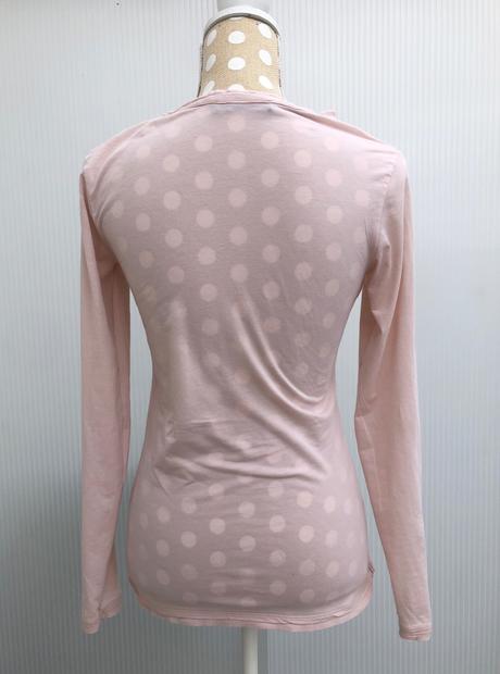 Dámske tričko v pudrovej ružovej, s