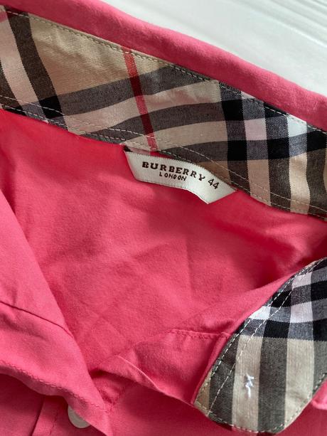 Burberry - lososová košeľa, burberry,44