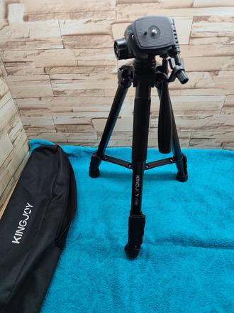 Kingjoy vt-860 statív pre mobilné telefóny a fotoa,