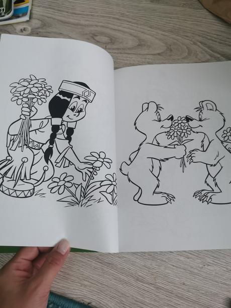 Omaľovánka indián so samolepkami,