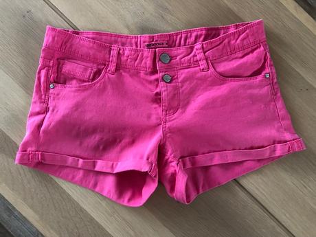 Šortky ružové, terranova,m