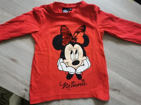 Minnie mouse flitrované tričko, 116