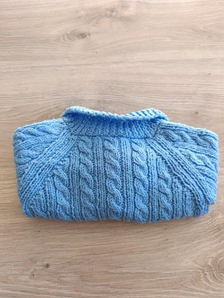 Chlapčenský pletený sveter, 62