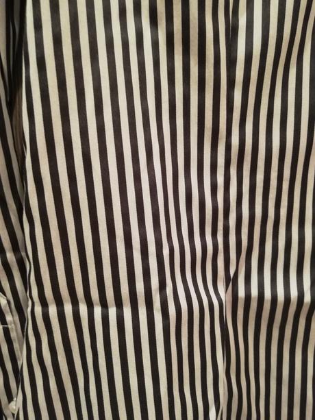 Čierno-biela prúžkovaná h&m košeľa, h&m,m