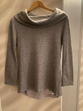 Zaujimavy sivy pulovrik, m