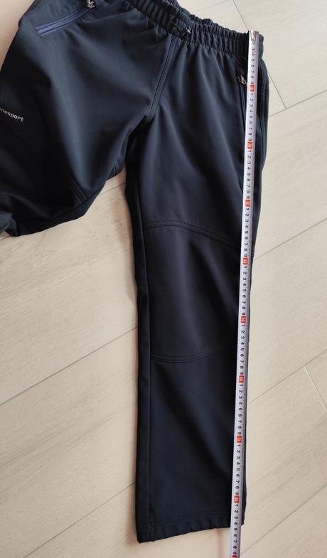 Predám detské oteplené softshellové nohavice, 