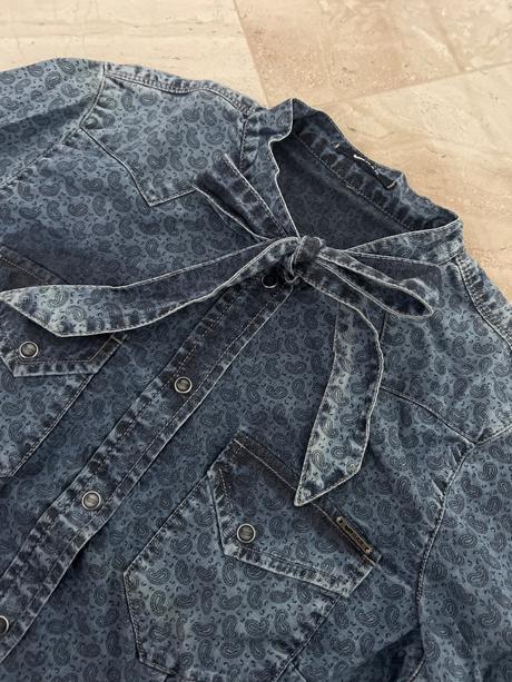 Dámska rifľová košeľa gas, s