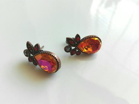 Nádherný kryštálový set - náhrdelník a náušnice,