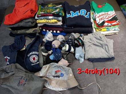 Mix oblečenie-3-4roky, 104–116