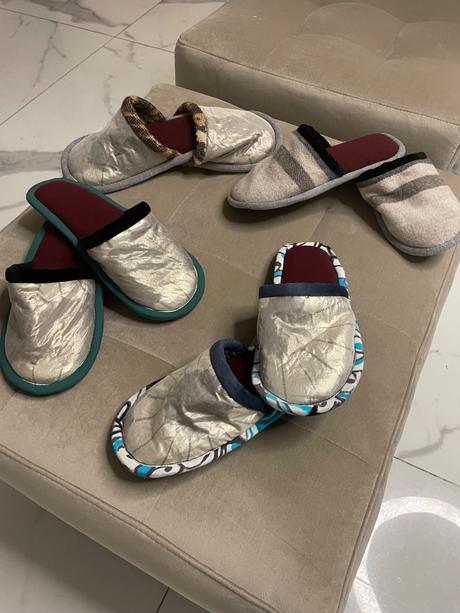 Makkucke teple papuce hand made 39 40, 39