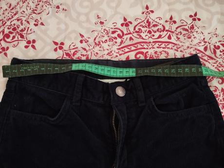 Menchesterove nohavice, h&m,128